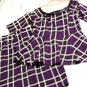 FTF Matching Top & Skirt Set